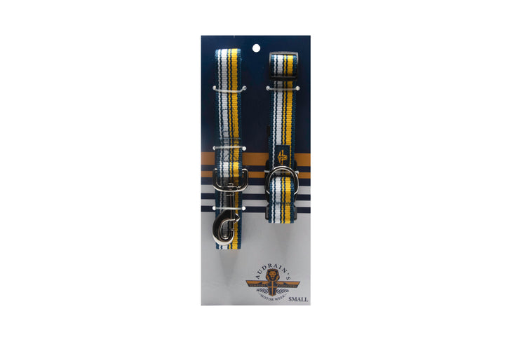 Audrain Concours Dog Collar and Leash