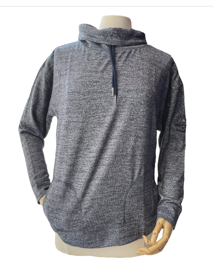 Audrain Concours Cowl Neck Pullover