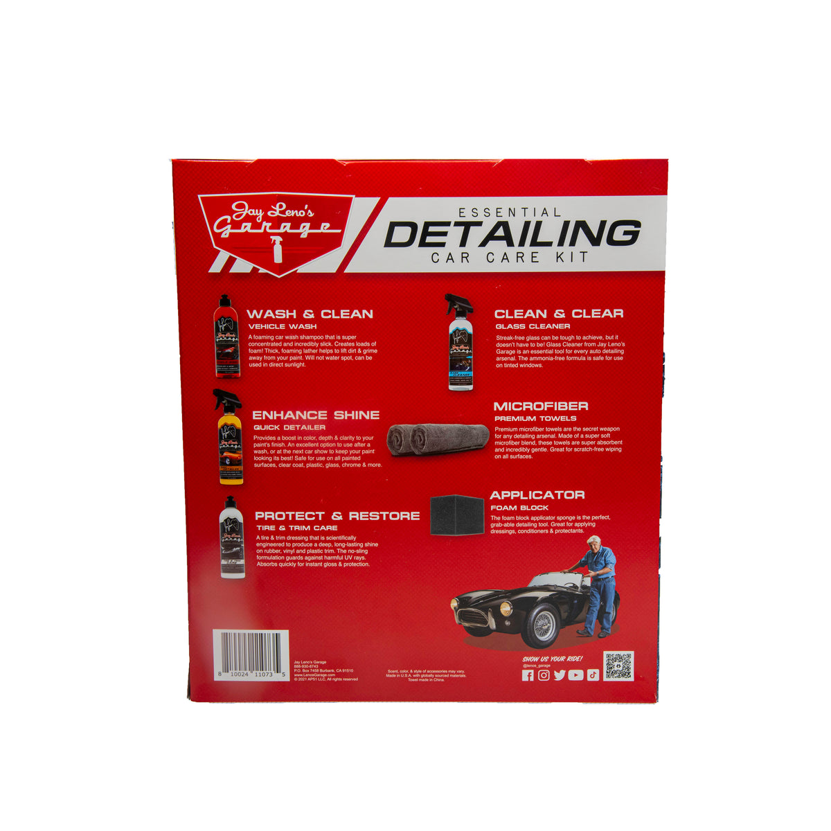 Jay Leno's Garage Essential Detailing Kit Audrain Automobile Museum
