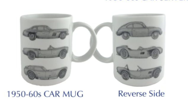 Whitney Car Mugs