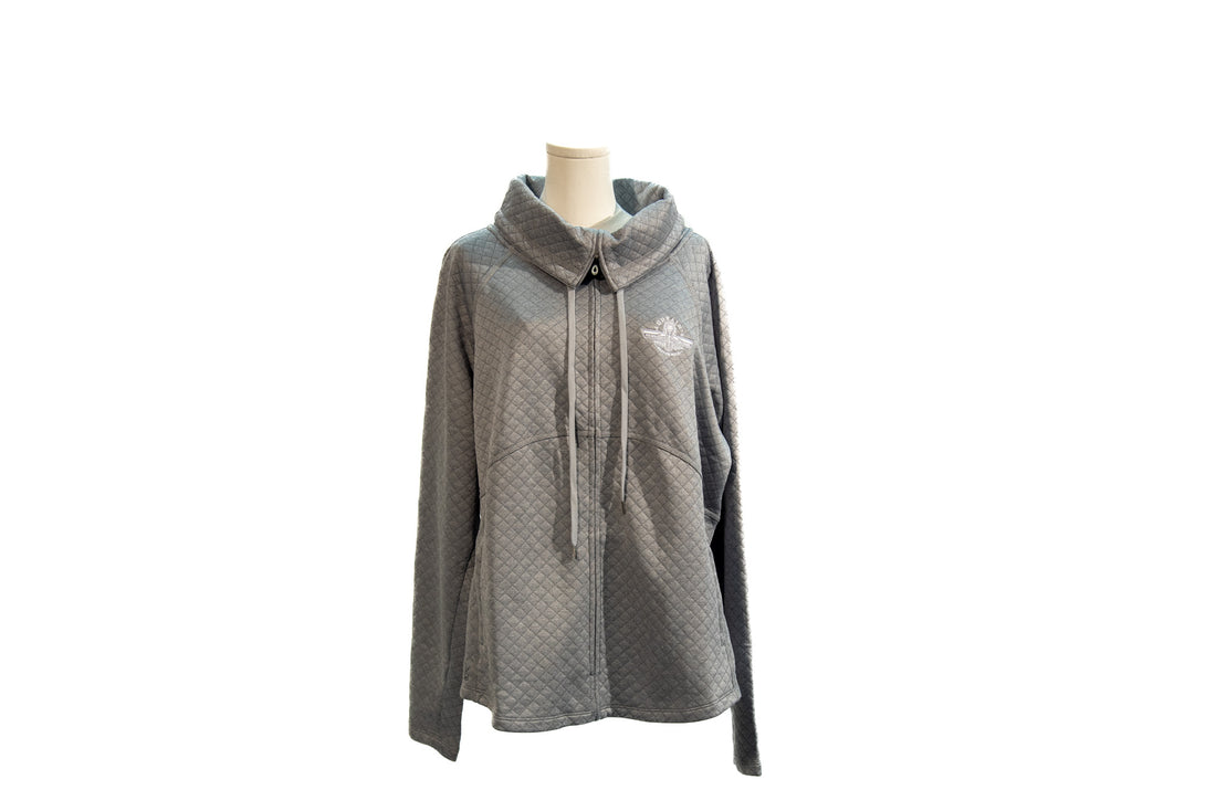Audrain Concours Cowl Neck Zip Up Jacket (1 of 3) - Audrain Museum