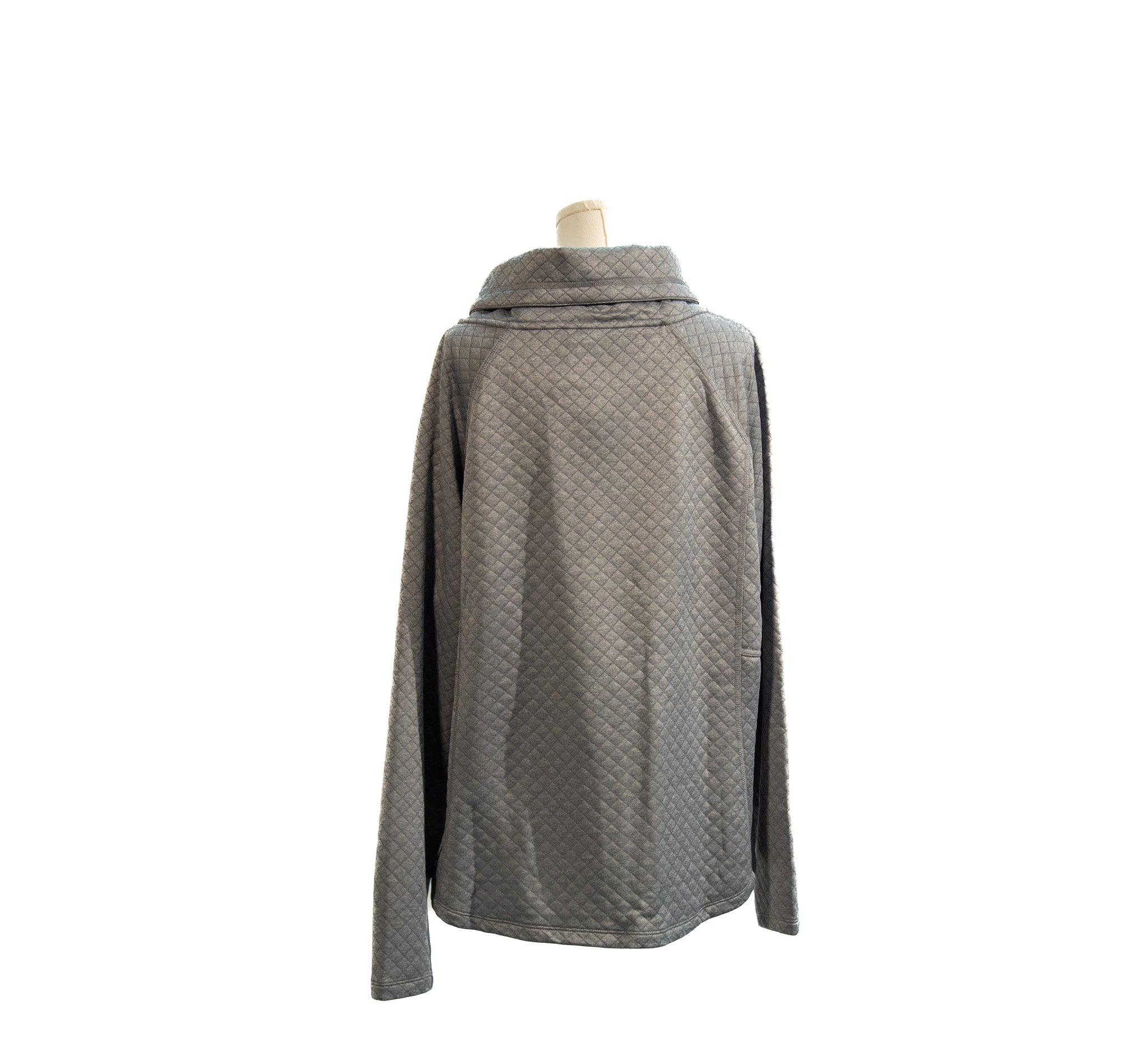 Audrain Concours Cowl Neck Zip Up Jacket