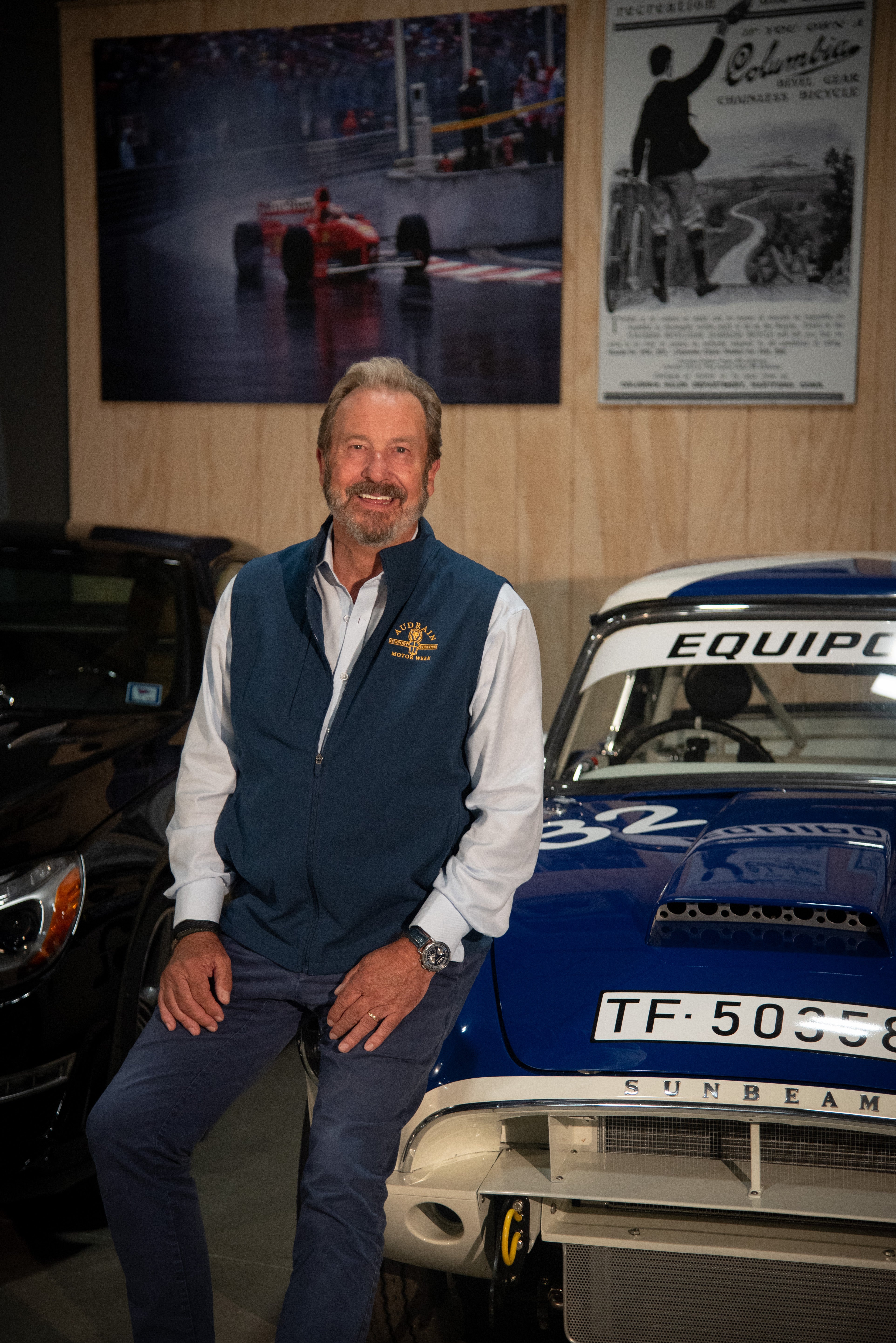 Audrain Concours & Motor Week Men's Performance Quilted Vest