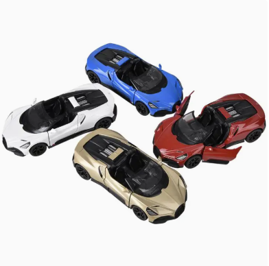 5” Pull-Back Diecast Car - Bugatti Mistral