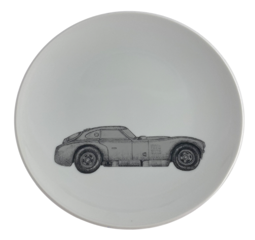 WhitneyWares Car Collection – Illustrated Porcelain Plates (8.5")