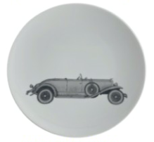 WhitneyWares Car Collection – Illustrated Porcelain Plates (8.5")