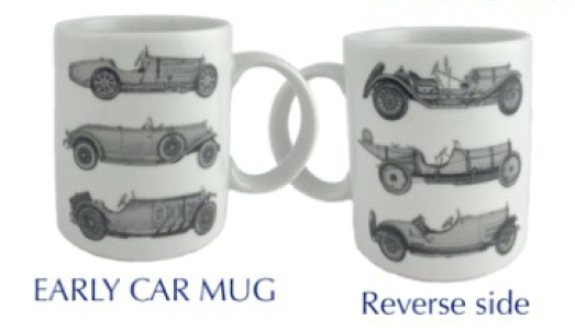 Whitney Car Mugs