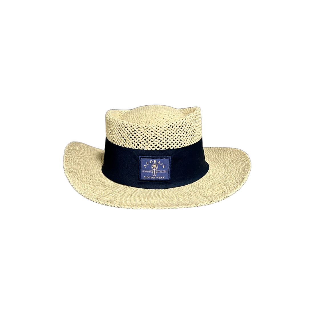Audrain Concours & Motor Week Straw Gambler Hat