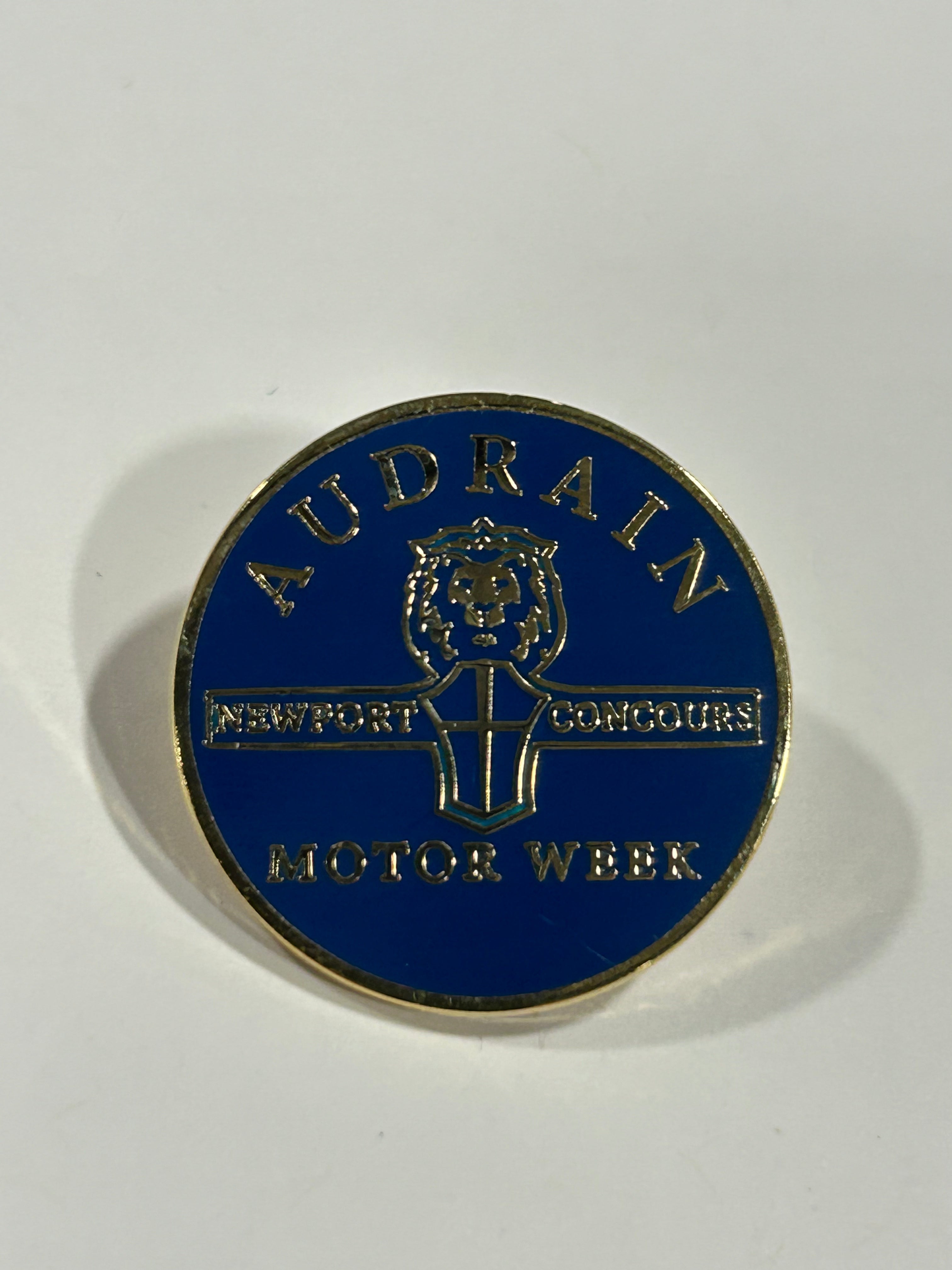 Audrain Concours Lapel Pin