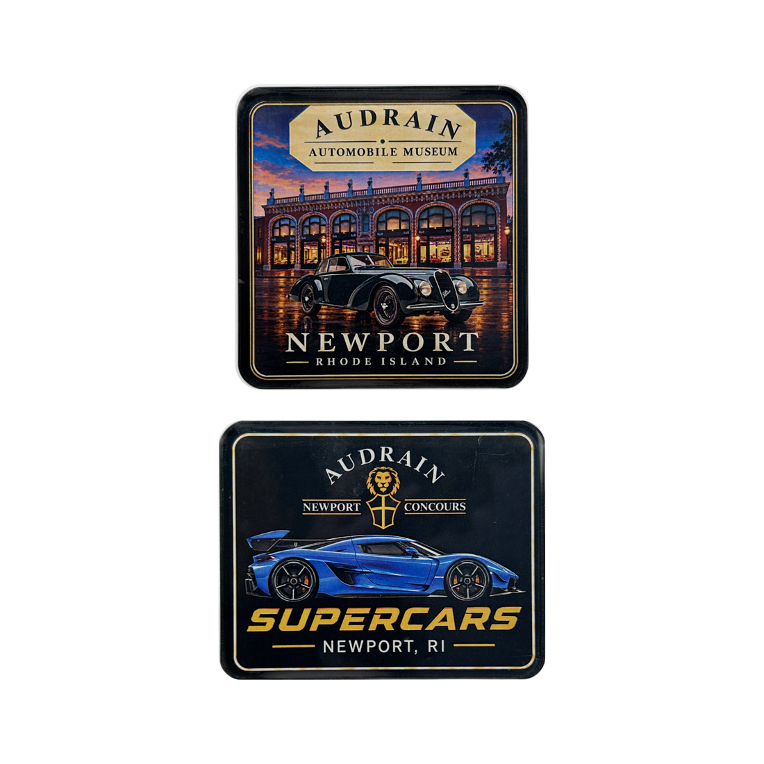 Audrain Concours & Motor Week Magnets (2-pack)