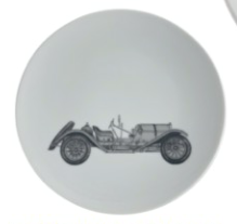 WhitneyWares Car Collection – Illustrated Porcelain Plates (8.5")
