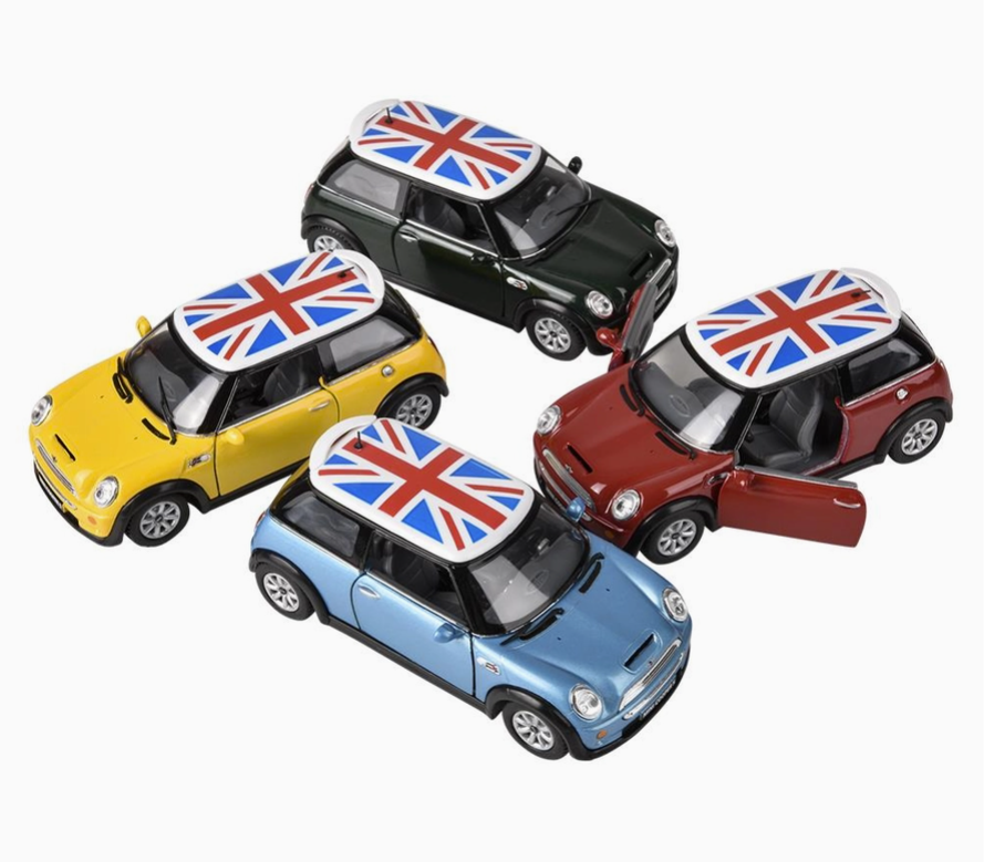 5” Diecast Pull-Back Car - Mini Cooper S