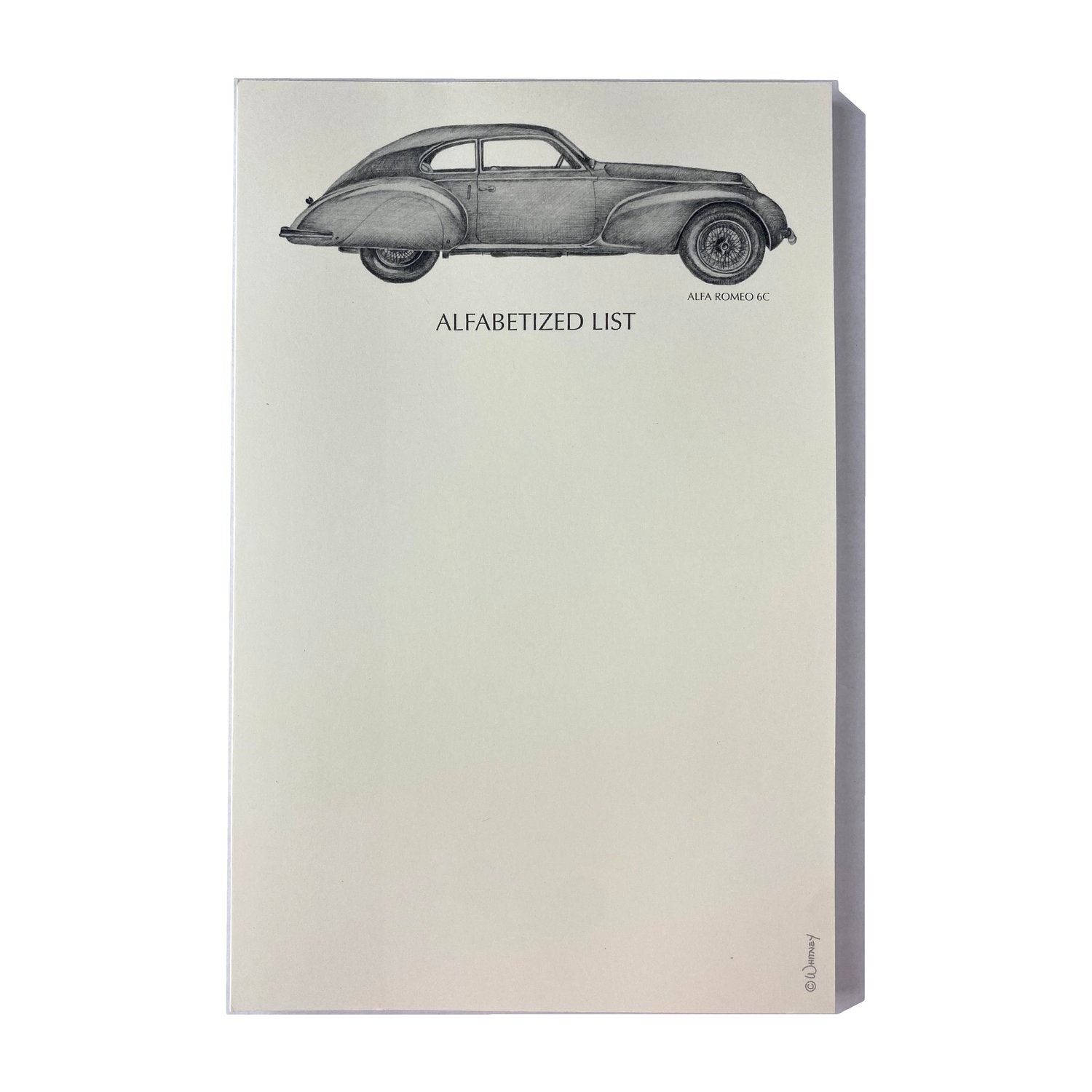 Whitney Wares Notepads