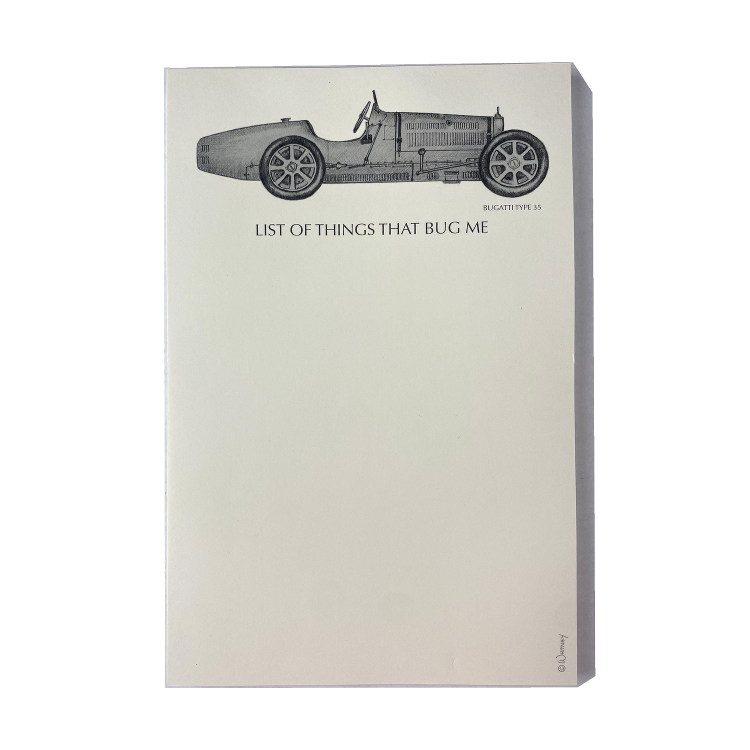 Whitney Wares Notepads