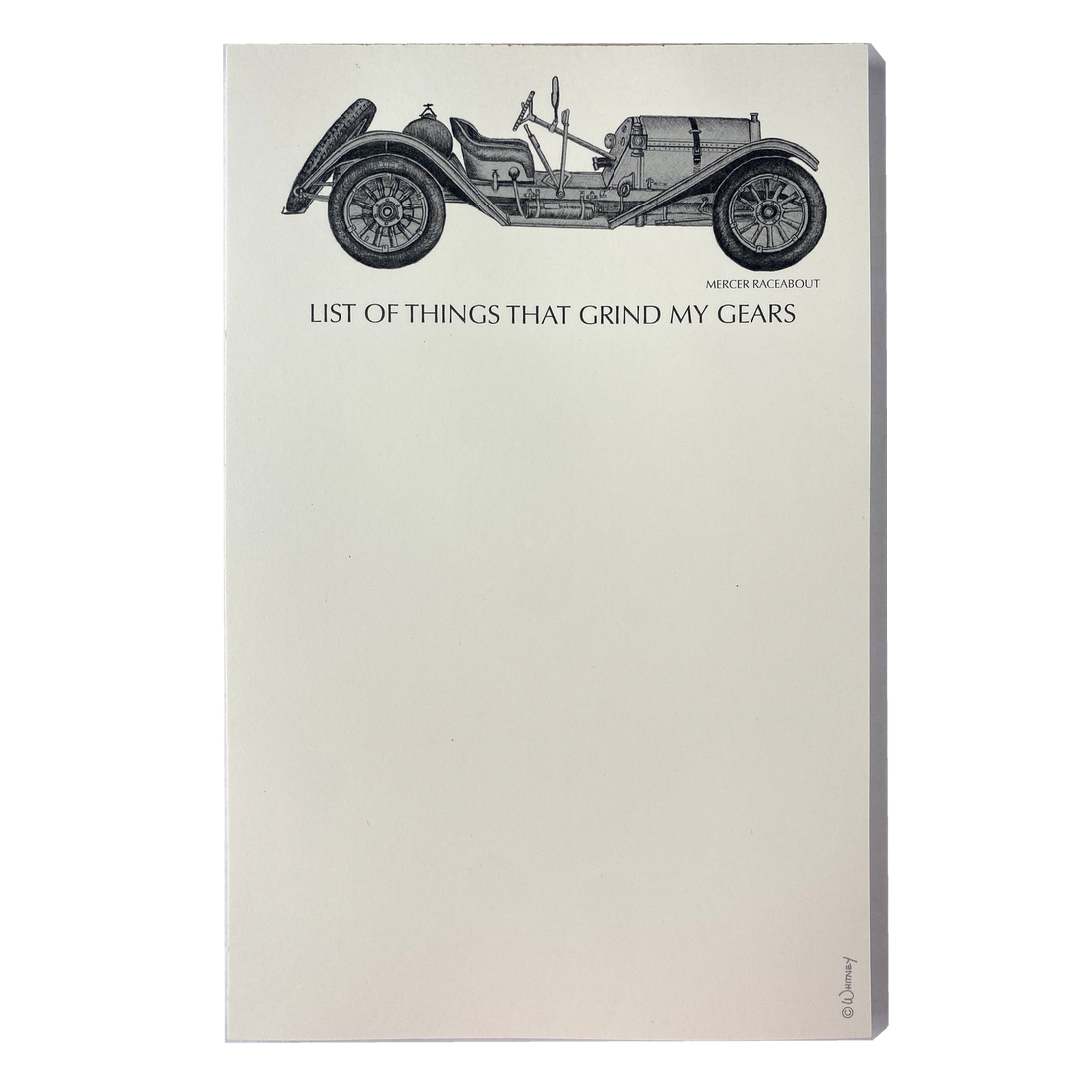 Whitney Notepads