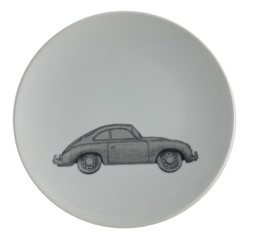 WhitneyWares Car Collection – Illustrated Porcelain Plates (8.5")