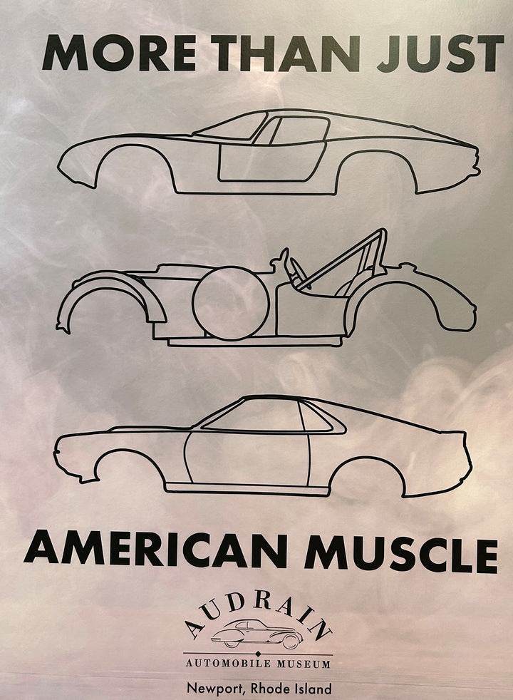 American Muscle Exhibition Poster