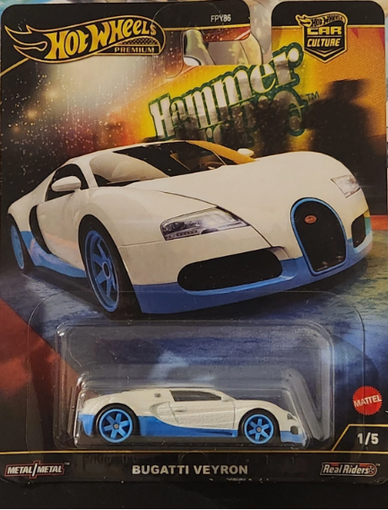 Hot Wheels Premium Bugatti Veyron - Hammer Drop Series
