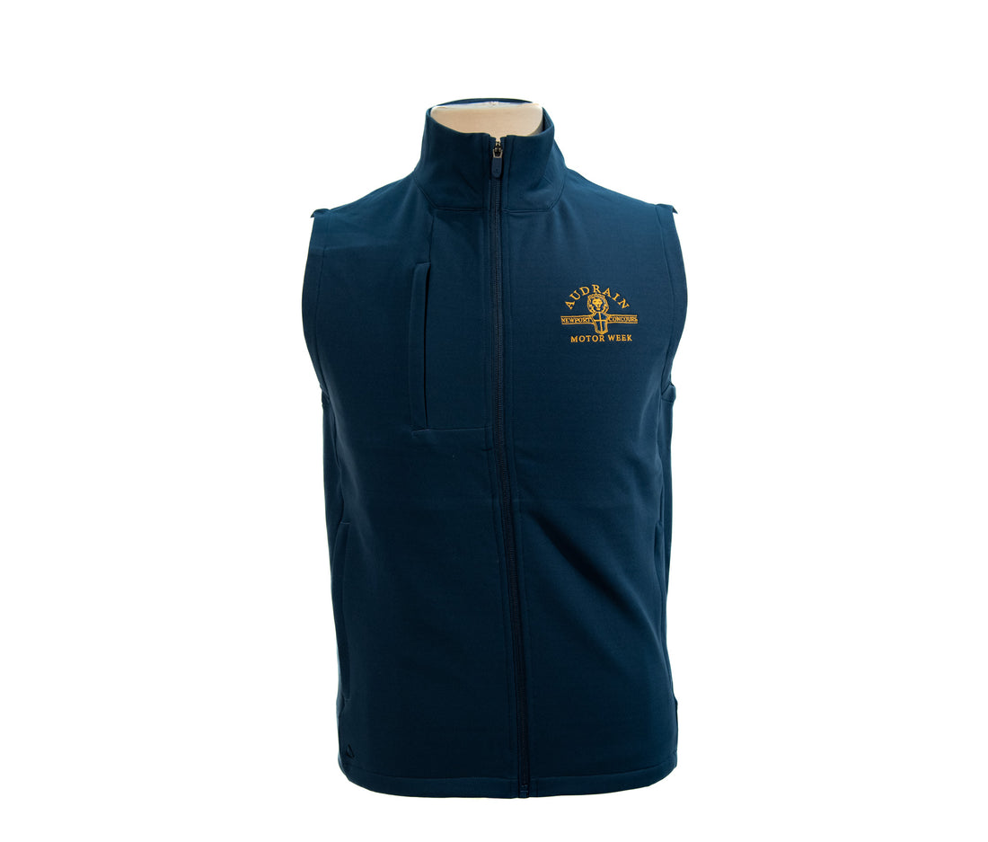 Audrain Concours & Motor Week Men's Performance Quilted Vest (1 of 4) - Audrain Museum