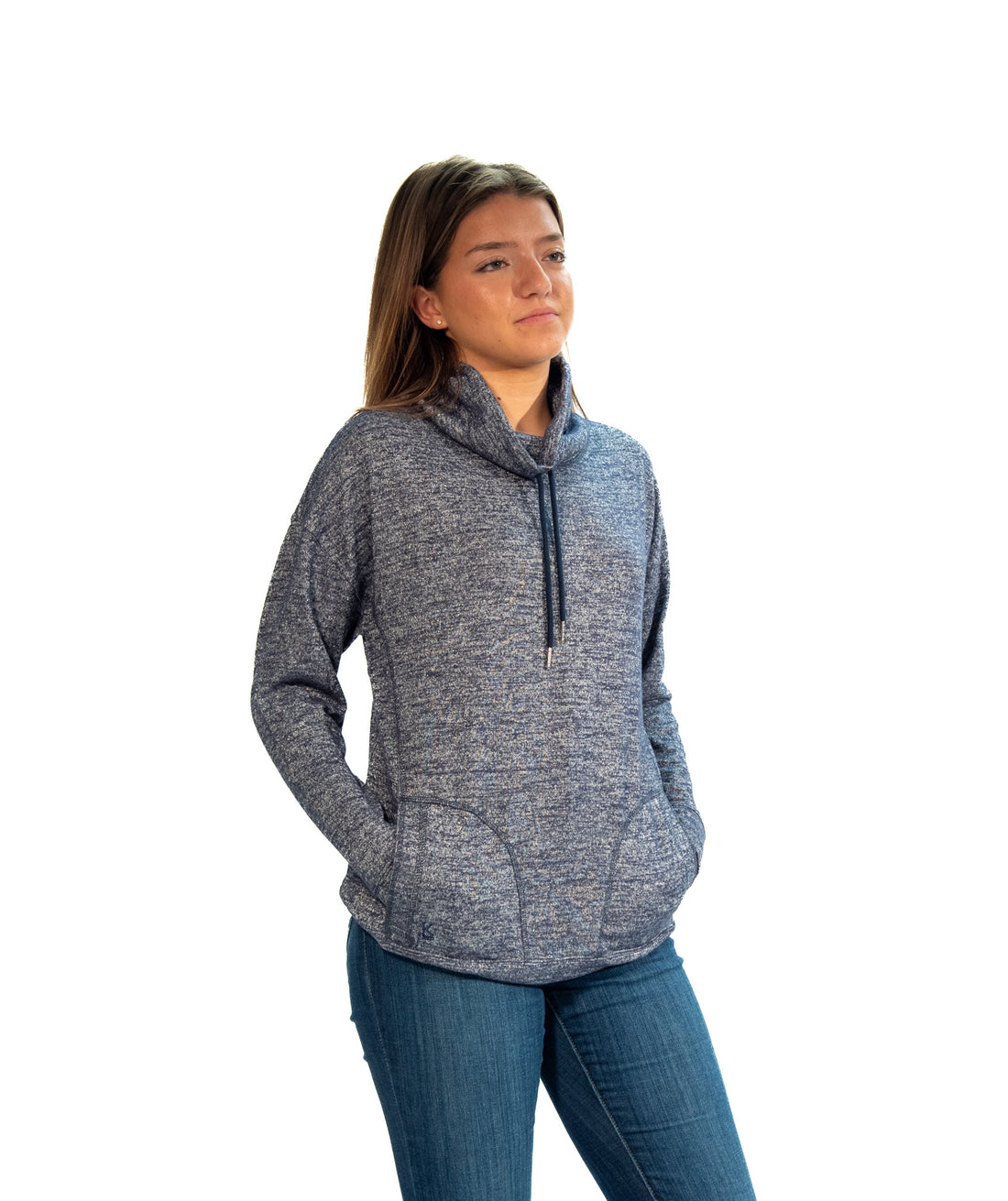 Audrain Concours Cowl Neck Pullover